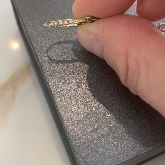 KJL Daisy Dangle Earrings Kenneth Jay Lane - Picture 4 of 5